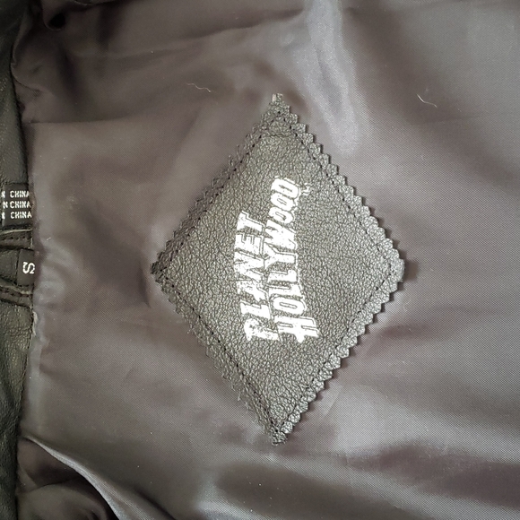 Planet Hollywood leather jacket - Picture 5 of 6